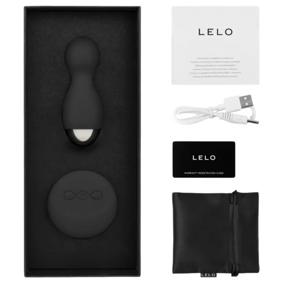 LELO Hula - obracające się wibrujące jajko (czarne)