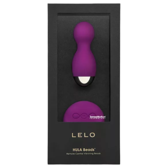 LELO - jajko wibrujące obrotowe - silikon fioletowy