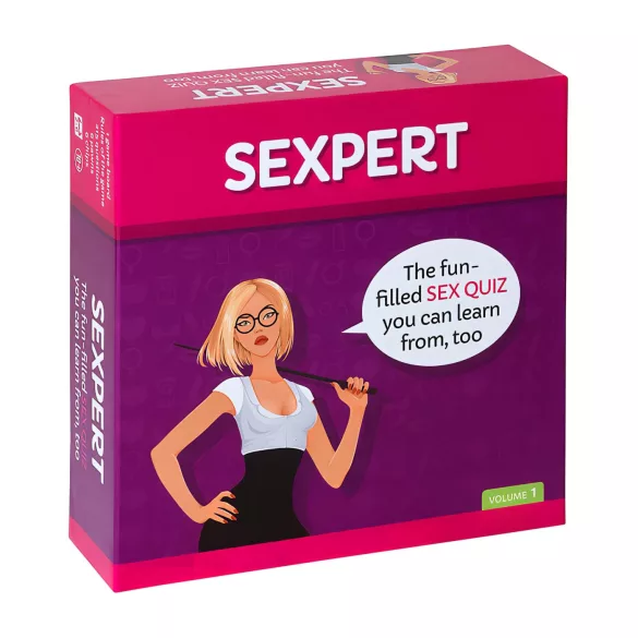 tease & please - Sexpert - zabawny quiz erotyczny, gra towarzyska (w języku angielskim)