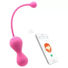   Magic Motion Kegel Master - kulki gejszy z wibracją sterowane aplikacją (różowe)