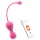 Magic Motion Kegel Master - kulki gejszy z wibracją sterowane aplikacją (różowe)