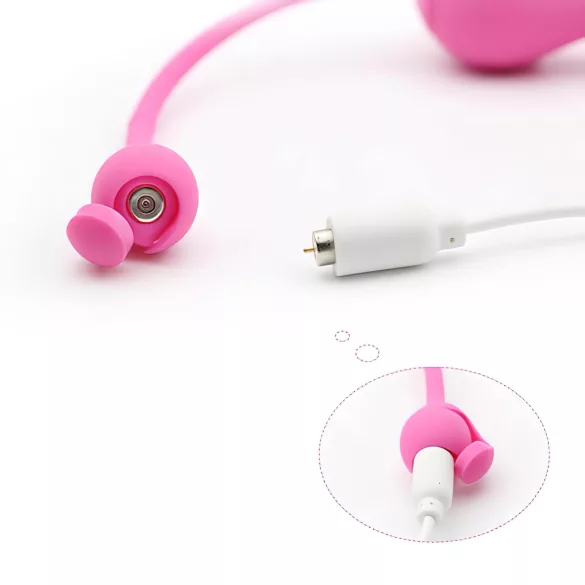 Magic Motion Kegel Master - kulki gejszy z wibracją sterowane aplikacją (różowe)
