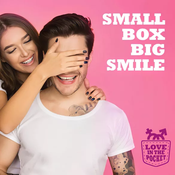 Love in the Pocket - pierścień wibrujący jednorazowy na penisa - różowy