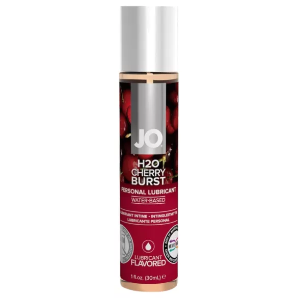 System JO - H2O wiśnia - lubrykant na bazie wody (30 ml)