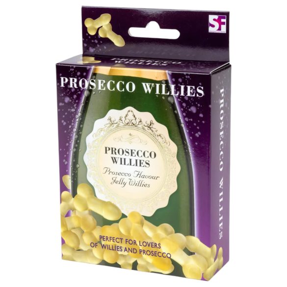 Prosecco Willies - żelki w kształcie penisa o smaku prosecco - 120g