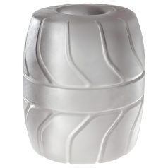 SilaSkin - pierścień na jądra i rozciągacz - biały