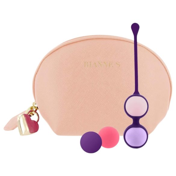 Rianne Essentials - Zestaw regulowanych kulek gejszy (nude)
