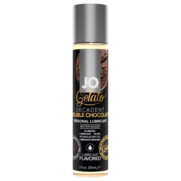 System JO - Gelato podwójna czekolada - jadalny, na bazie wody lubrykant (30 ml)