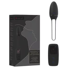   B SWISH Premium - jajko wibrujące bezprzewodowe ładowane USB czarne