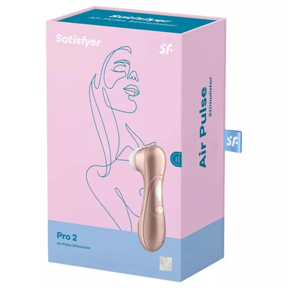 Satisfyer Pro 2 Gen2 - stymulator łechtaczki bezprzewodowy - brązowy