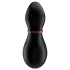 Satisfyer Penguin - stymulator łechtaczki wodoodporny akumulatorowy czarno-biały