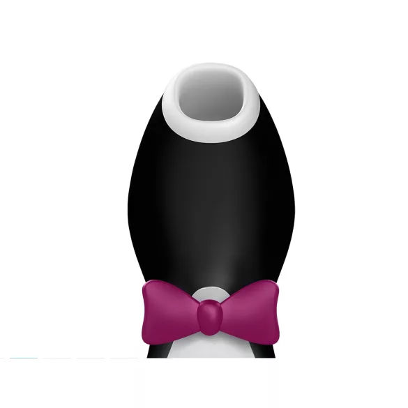 Satisfyer Penguin - stymulator łechtaczki wodoodporny akumulatorowy czarno-biały