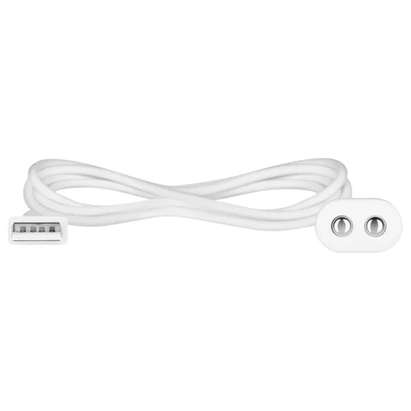 Satisfyer - kabel USB do ładowania magnetyczny - 2 sztuki - biały
