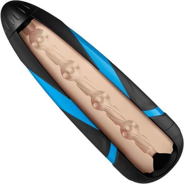 Satisfyer Men One - masturbator ssący - silikon niebiesko-czarny