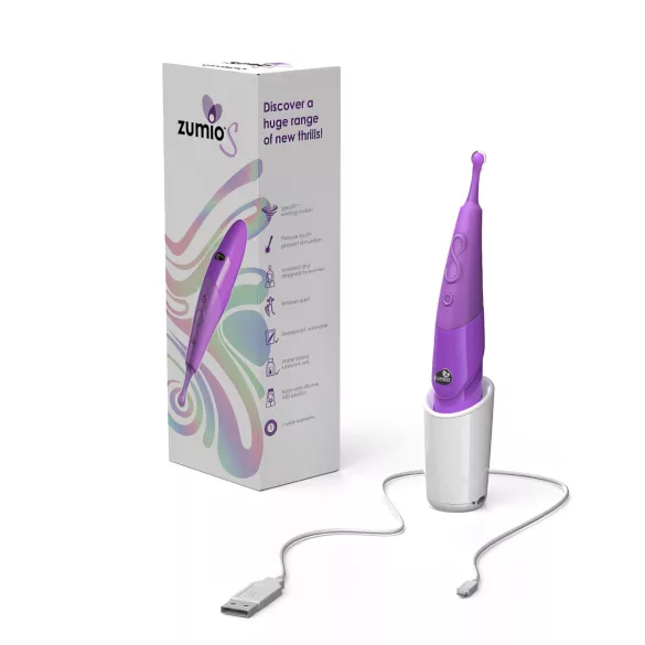Zumio Soft - wibrator łechtaczkowy akumulatorowy - fioletowy