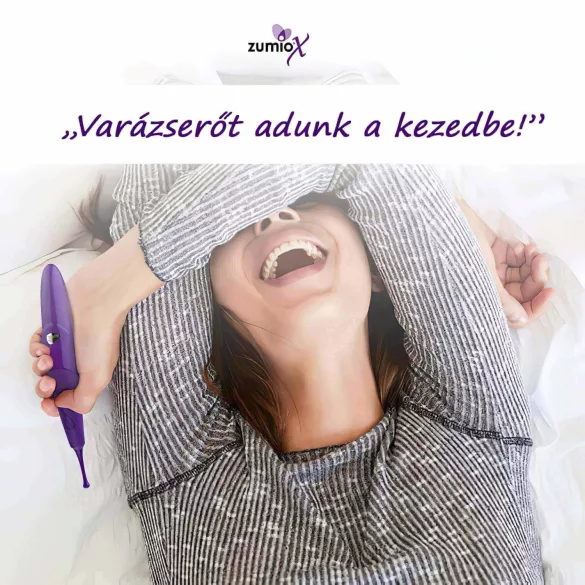 Zumio Soft - wibrator łechtaczkowy akumulatorowy - fioletowy