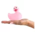 My Duckie 2.0 - wodoodporny wibrator łechtaczki - silikon różowy