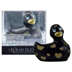   My Duckie Romance 2.0 - wibrator łechtaczkowy - czarno-złoty