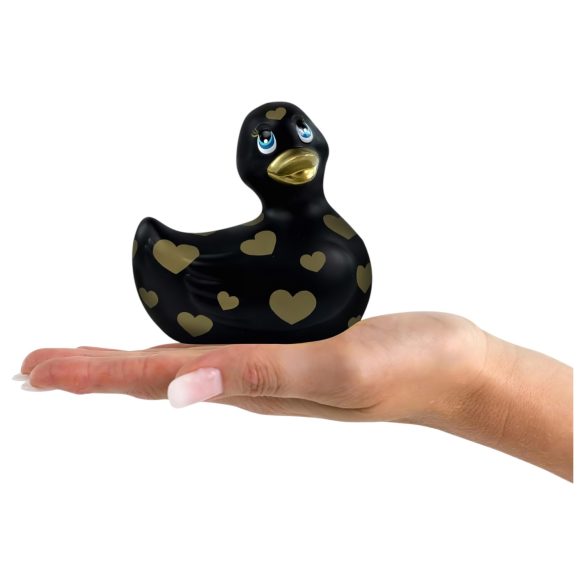 My Duckie Romance 2.0 - wibrator łechtaczkowy - czarno-złoty