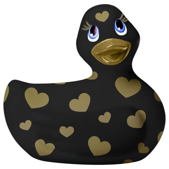 My Duckie Romance 2.0 - wibrator łechtaczkowy - czarno-złoty