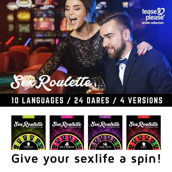 Sex Roulette Kamasutra - erotyczna gra towarzyska (w 10 językach)