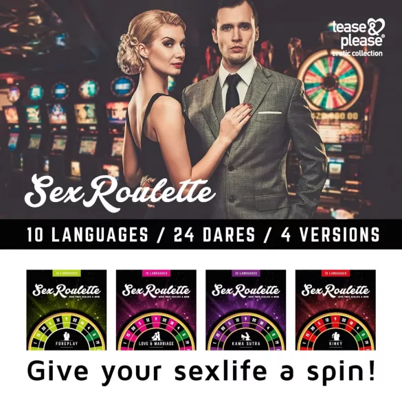 Sex Roulette Kamasutra - erotyczna gra towarzyska (w 10 językach)