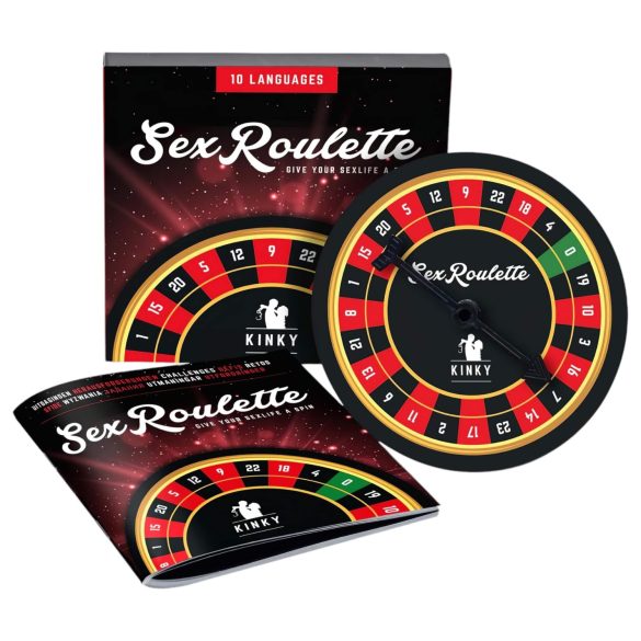 Sex Roulette Kinky - gra erotyczna dla par - 10 języków