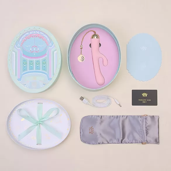 ZALO Ichigo Rabbit - luksusowy wibrator sterowany aplikacją (różowy)