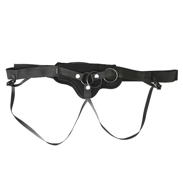 Sportsheets Plus Size - pasy do strap-on (czarne)