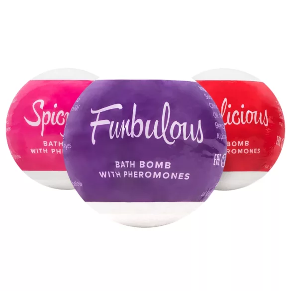 Obsessive - kula do kąpieli z feromonami - owocowy zapach - 100g