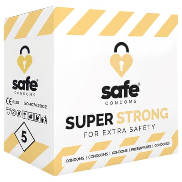 SAFE Super Strong - ultramocna prezerwatywa (5 sztuk)