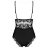 Obsessive - koronkowe body - czarne