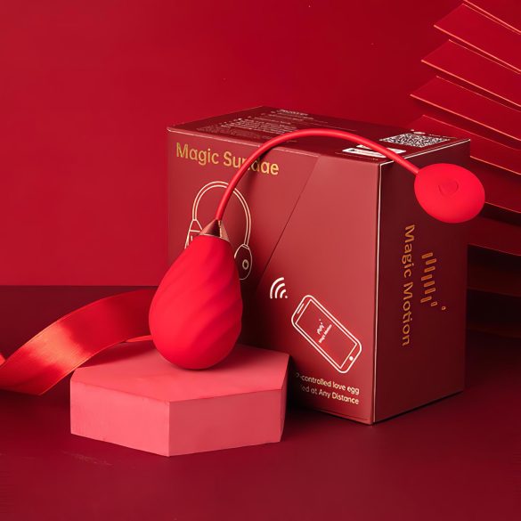 Magic Motion Sundae - wibrujące jajko sterowane aplikacją - akumulator