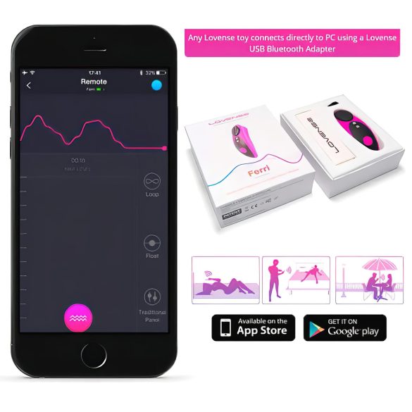 LOVENSE Ferri - wibrator łechtaczkowy sterowany aplikacją