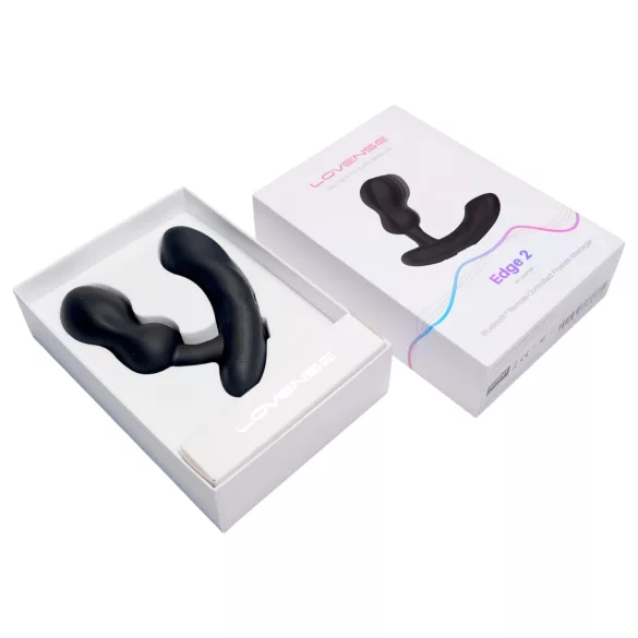 LOVENSE Edge 2 - inteligentny wibrator prostaty (czarny)