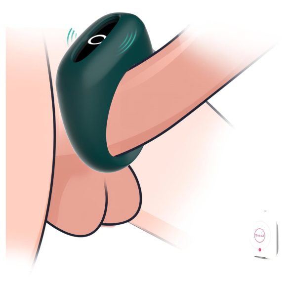 Magic Motion - wibrator dla par zestaw - silikon różowo-zielony