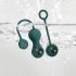 Magic Motion Crystal Duo - zestaw inteligentnych kul gejszy (zielony)