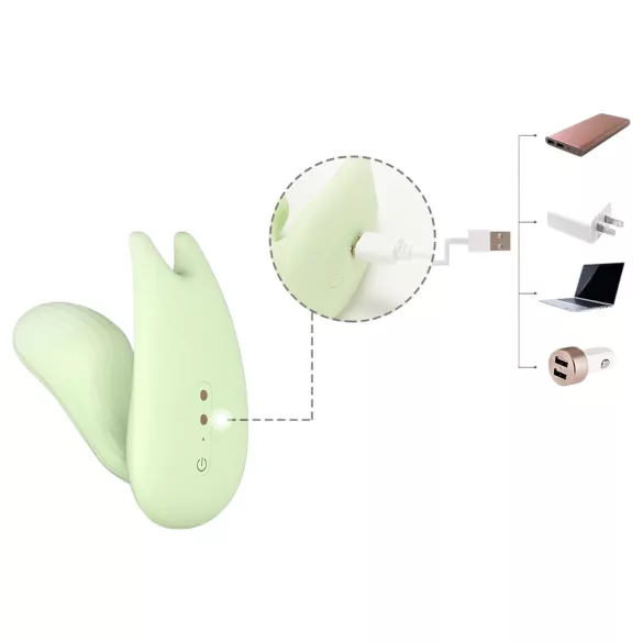 Magic Motion Umi - Wibrator 2w1 sterowany aplikacją (zielony)