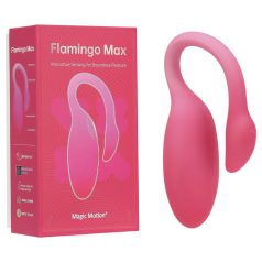  Magic Motion Flamingo Max - inteligentne wibrujące jajko (różowe)