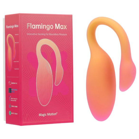 Magic Motion Flamingo Max - jajko wibrujące - sterowanie aplikacją - silikon