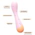 Vush Peachy G-Spot - akumulatorowy wibrator punktu G (różowy)