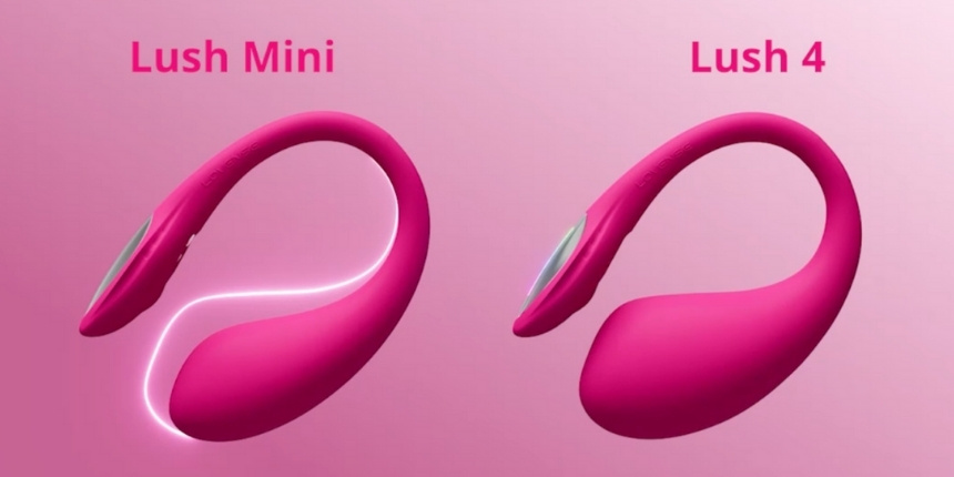 Lovense Lush Mini i 4 inteligentne jajko wibrujące | Desirel Sex Shop