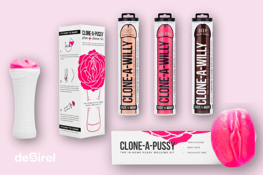 Clone a Willy & Clone a Pussy domowy DIY dildo i masturbator | Sex Shop Desirel