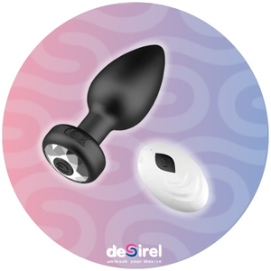 Desirel Easy Obsidian wibrator analny z pilotem | Sex shop Desirel