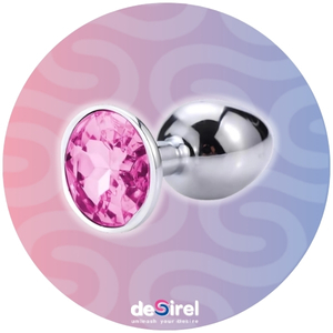 Korek analny Desirel Pink Jewel rozmiary S, M i L | Sex shop Desirel