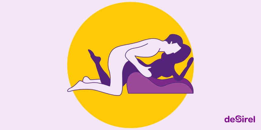 Pozycja Mistrzowski Kąt z poduszką erotyczną Desirel Magic | Desirel.pl Sex Shop