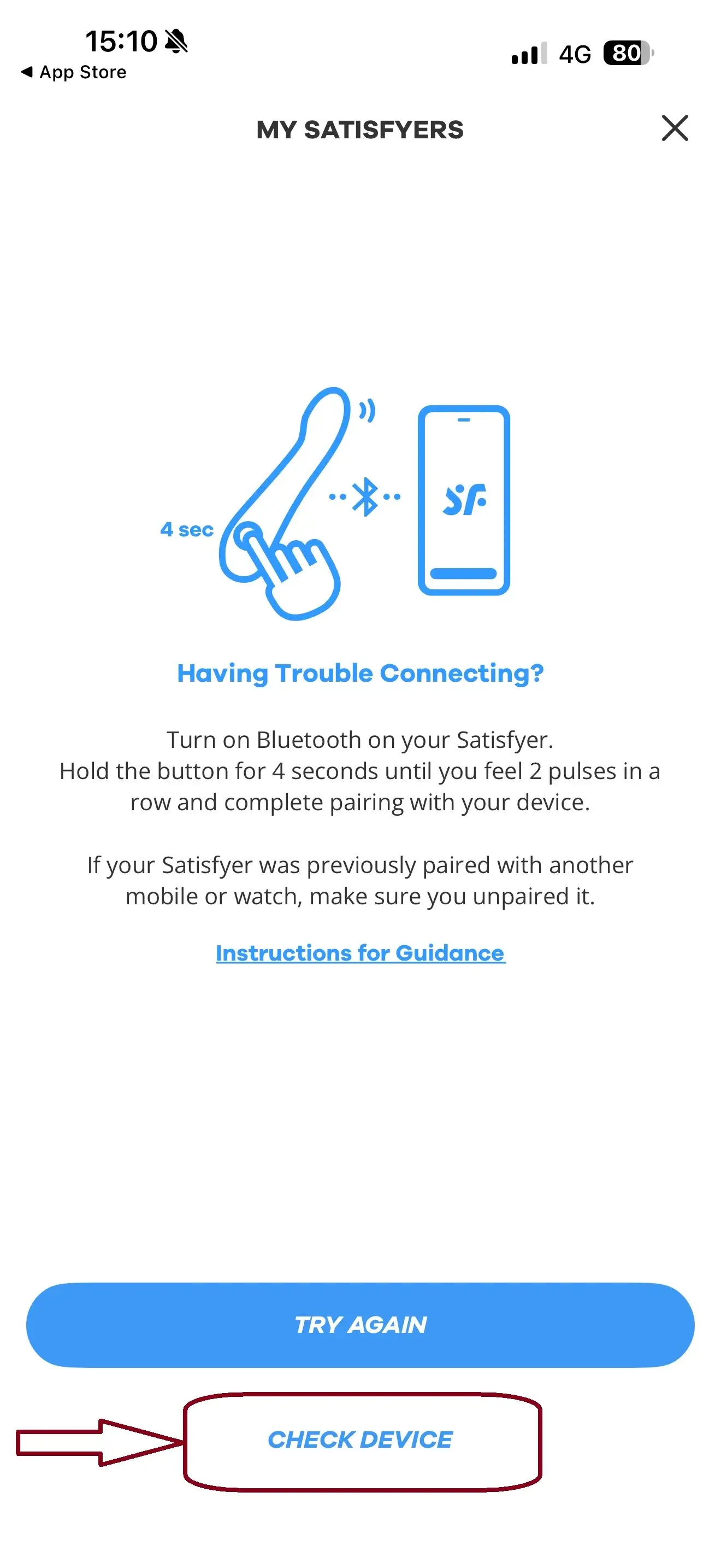 Satisfyer Connect App: twoje przewodnik krok po kroku krok 2 | Desirel Sex Shop