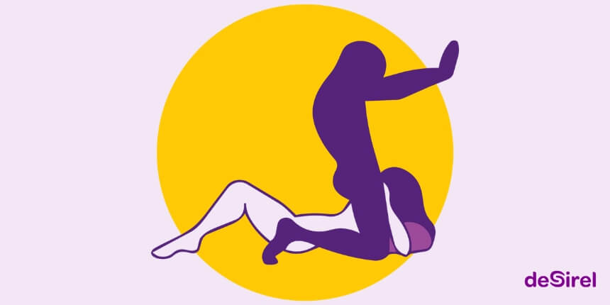Pozycja Ratunek dla Szyi z poduszką erotyczną Desirel Magic | Desirel.pl Sex Shop