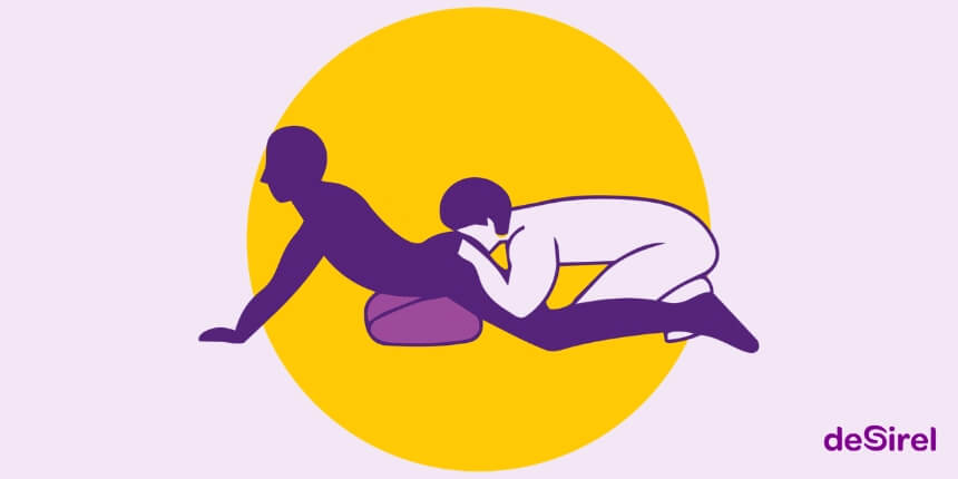 Pozycja Zabawna Głębia z poduszką erotyczną Desirel Magic | Desirel.pl Sex Shop
