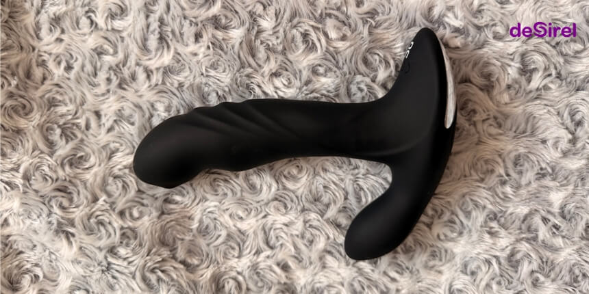 Masażer prostaty z wibracjami i obracającymi się kulkami | Desirel.pl Sex Shop